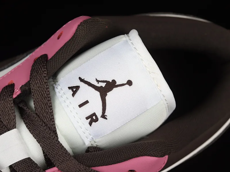 All categories Air Jordan Jordan series basketball shoes Air Jordan 1 Low Z version Air Jordan 1 Low AJ1 Joe 1 white pink black hook low-top casual sneakers DC1767-160